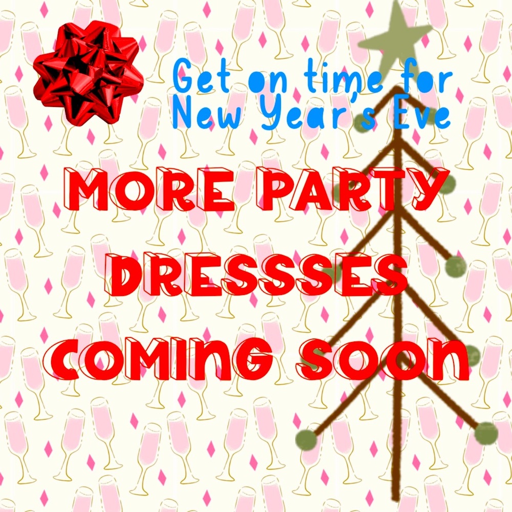 Get styled for Christmas and New Years Eve!!